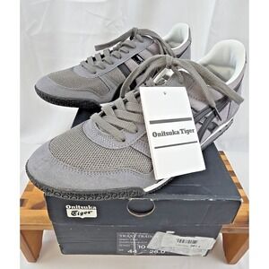 Asics Onitsuka Tiger Traxy Trainer Men 10/Wmn 11.5 Gray Suede Sneakers Shoes NIB